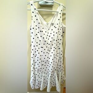 White Polka Dot Dress